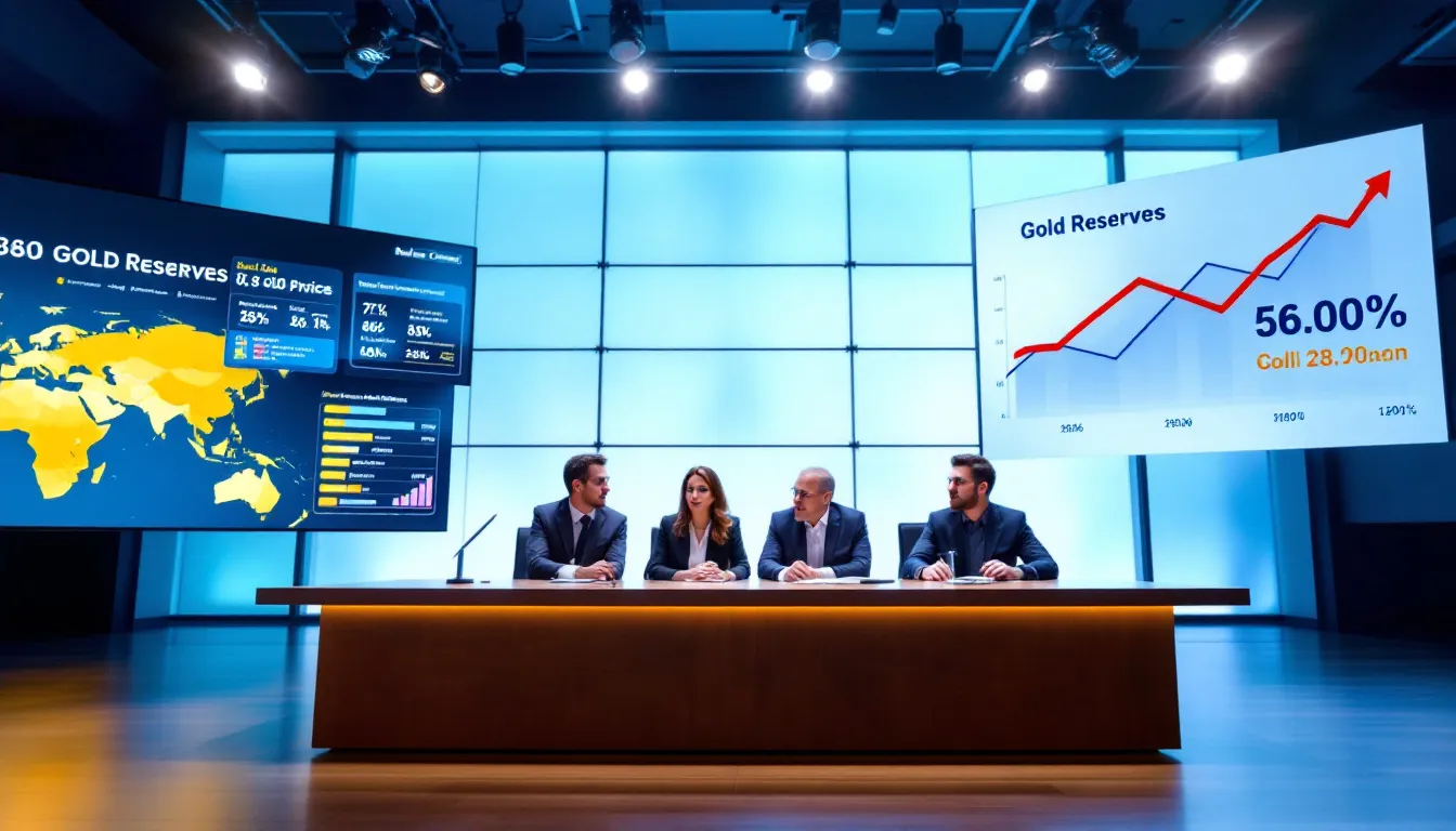 Global experts discussing the World Gold Council's forecast for gold prices.