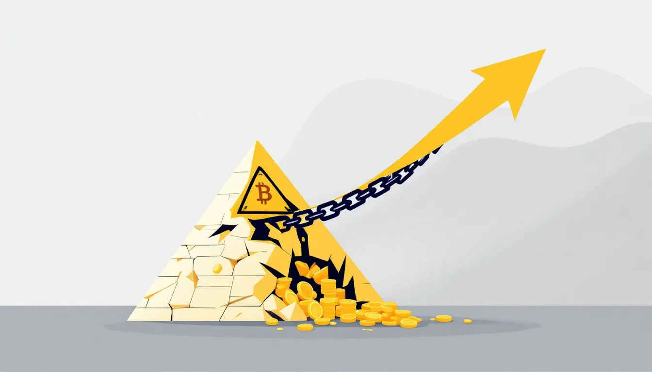 A visual representation of the collapse of the gold standard during the Great Depression.